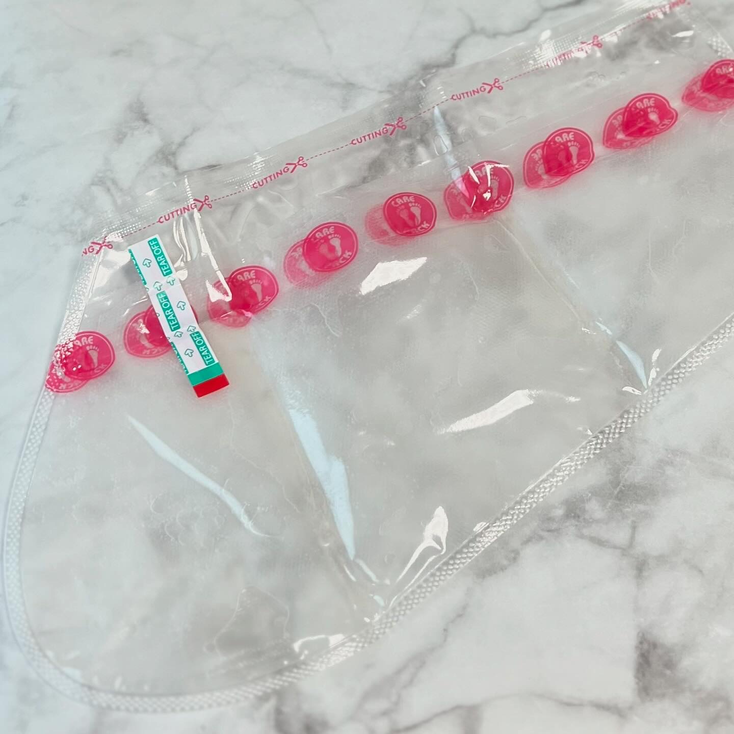 あしやすめ 足裏角質ケアパック/鎌倉ライフ/レッグ・フットケアを使ったクチコミ（3枚目）