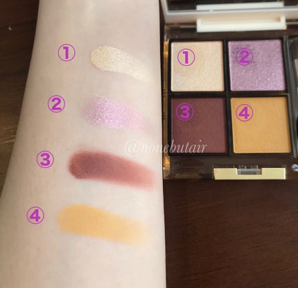 アイプランナー/excel/単色アイシャドウを使ったクチコミ(5枚目)