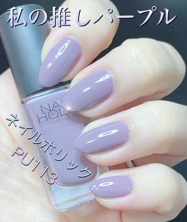 ネイルホリック Dusty pastel color PU113/ネイルホリック/マニキュアの画像