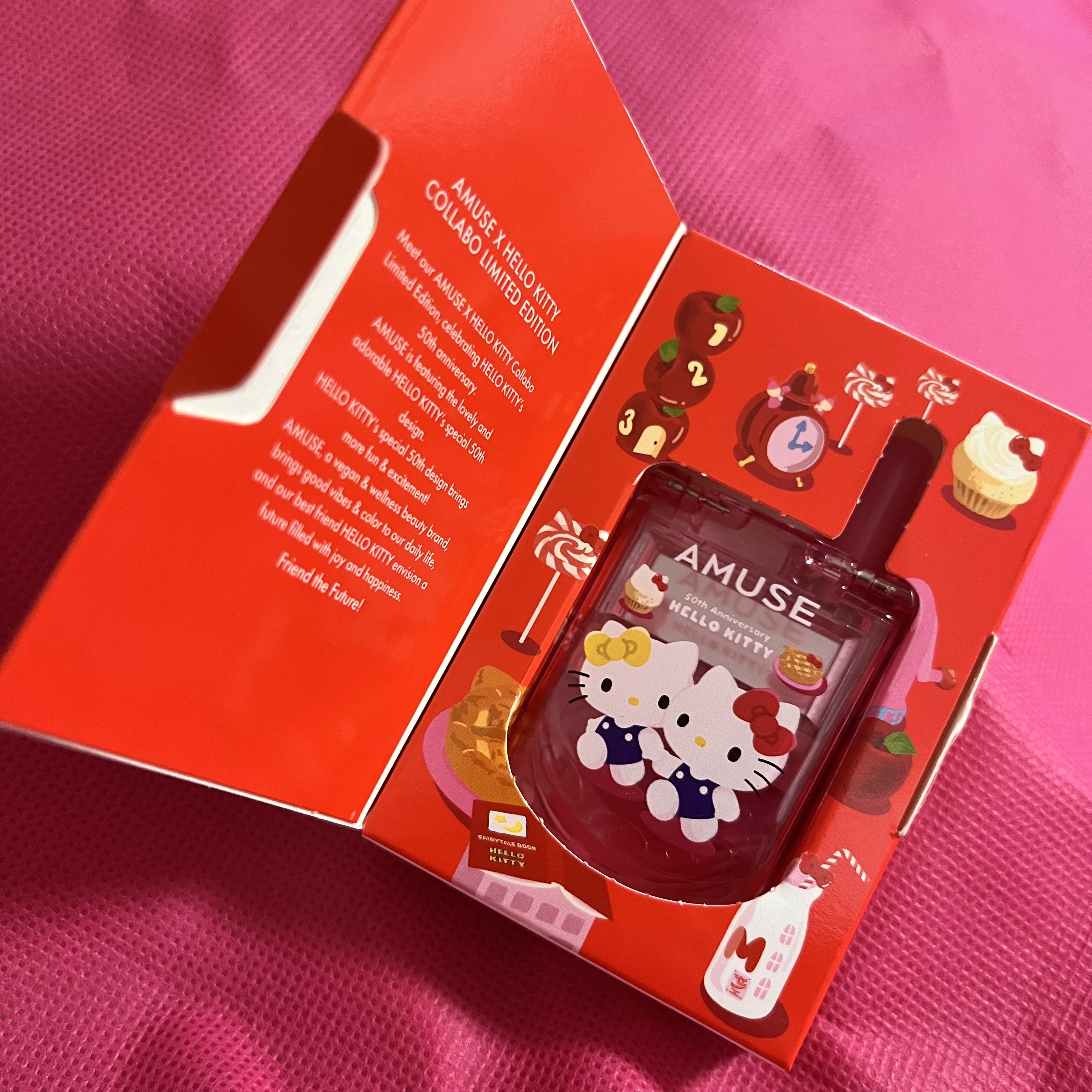 リップ&チークセルフォン/AMUSE/口紅を使ったクチコミ（2枚目）