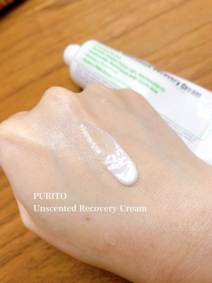 センテラアンセンティドリカバリークリーム/PURITO/フェイスクリームを使ったクチコミ(4枚目)