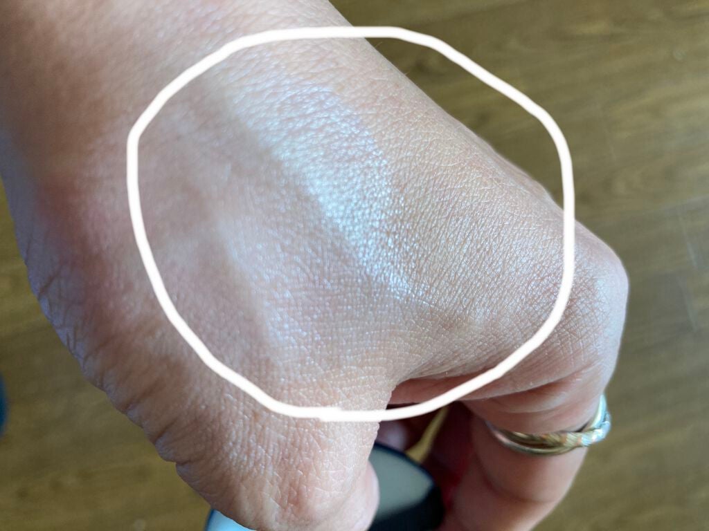 M クッションベース(ブルー)/MISSHA/化粧下地を使ったクチコミ(2枚目)