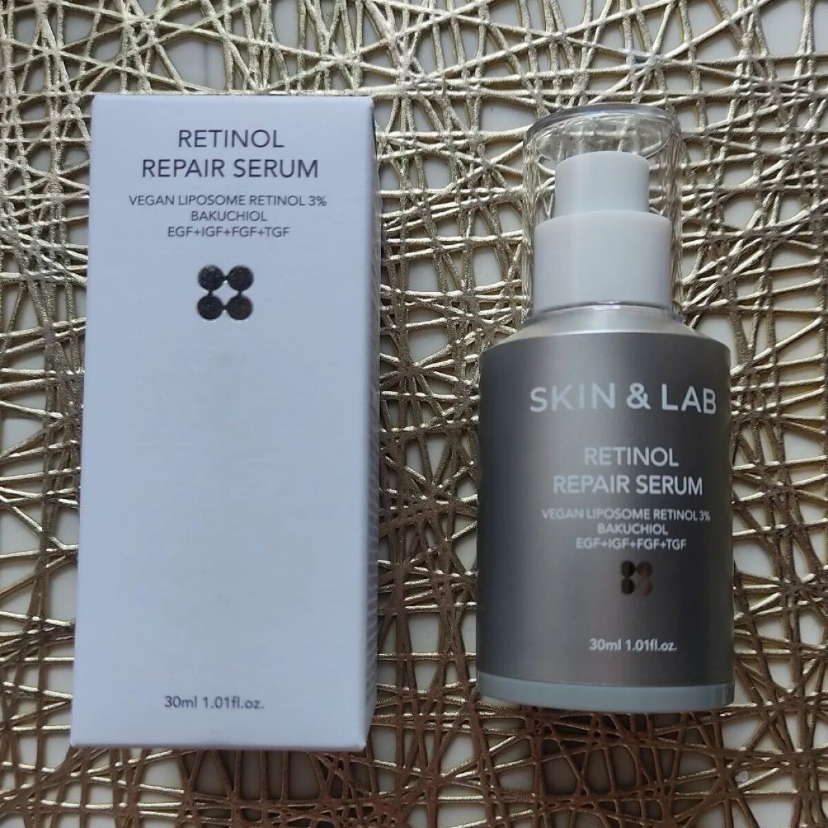 ヴィーガンリポソームレチノールセラム/SKIN&LAB/美容液を使ったクチコミ（1枚目）