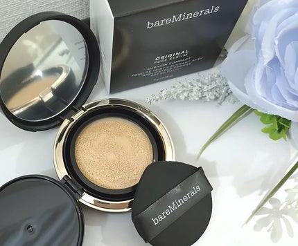 オリジナル ピュア セラム カバーアップ クッション/bareMinerals/クッションファンデーションを使ったクチコミ(6枚目)