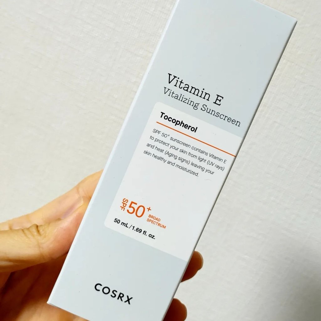 ビタミンEバイタライジングUVクリーム　SFP50＋/COSRX/日焼け止めクリームを使ったクチコミ（3枚目）