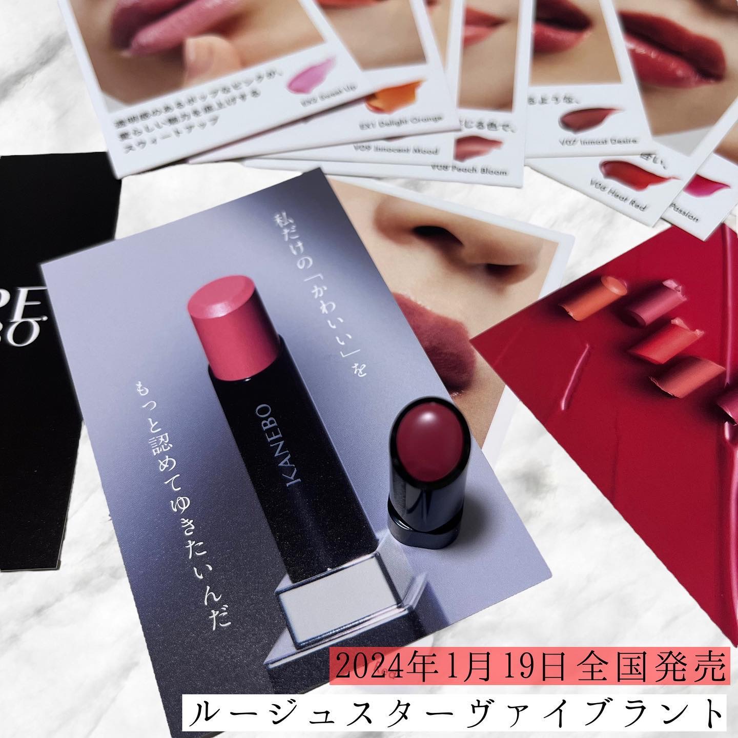 ルージュスターヴァイブラント/KANEBO/口紅を使ったクチコミ（1枚目）