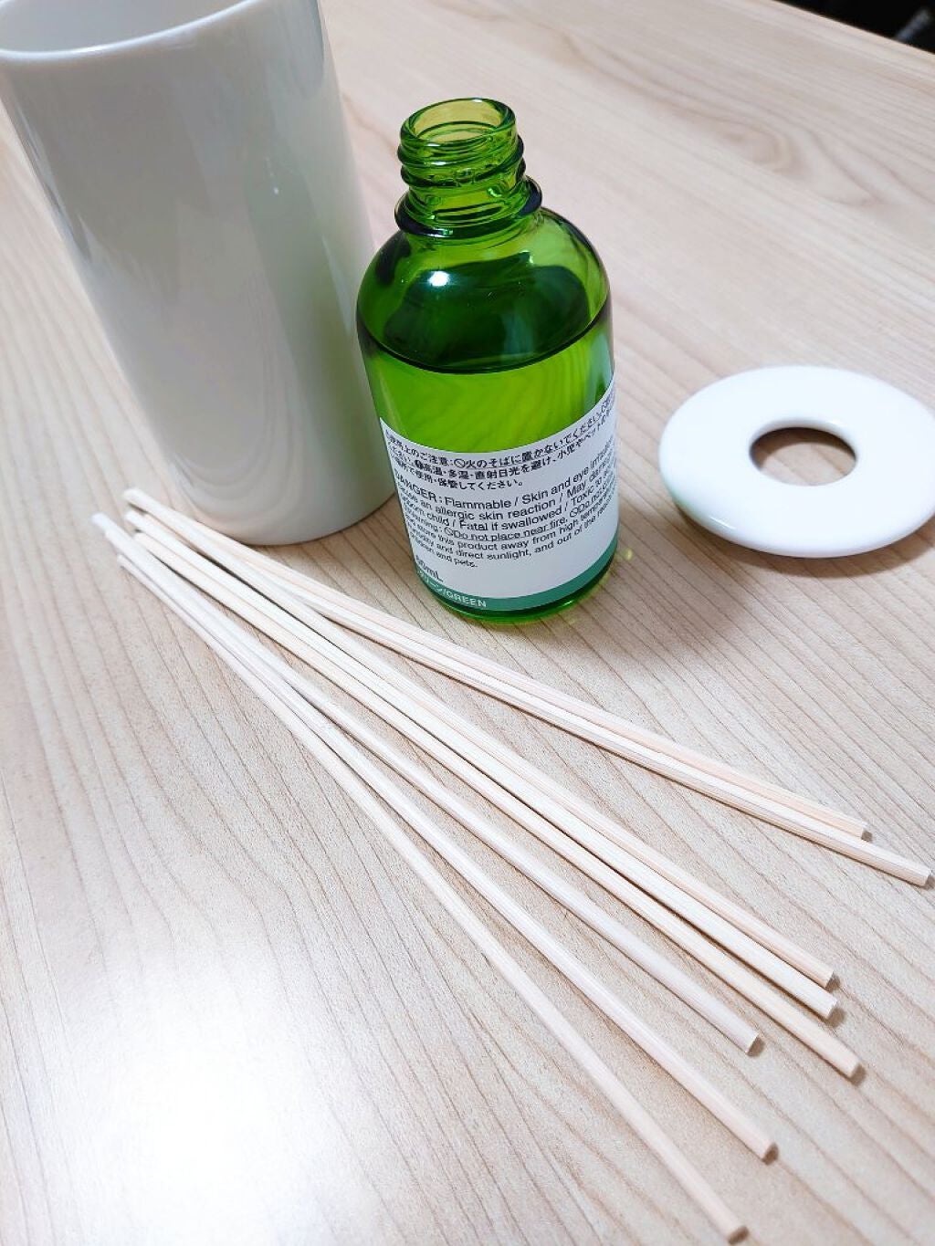 インテリアフレグランスセット グリーン/無印良品/その他を使ったクチコミ(2枚目)