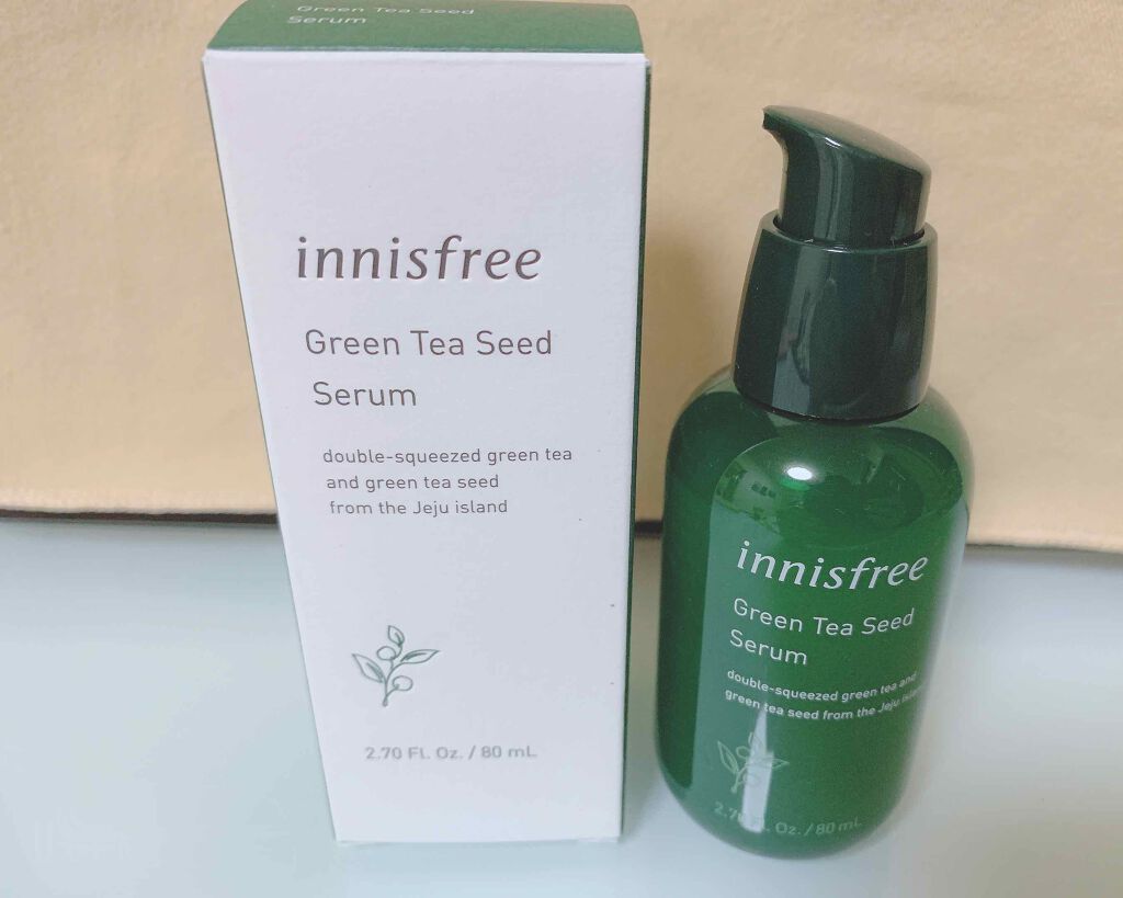 グリーンティーシード セラム/innisfree/美容液を使ったクチコミ（1枚目）