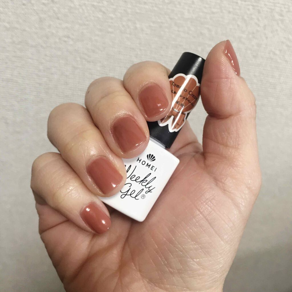 ウィークリージェル/HOMEI/ジェルネイルを使ったクチコミ(1枚目)