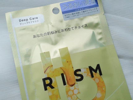 ディープケアマスク ハニー/RISM/シートマスク・パックを使ったクチコミ(1枚目)