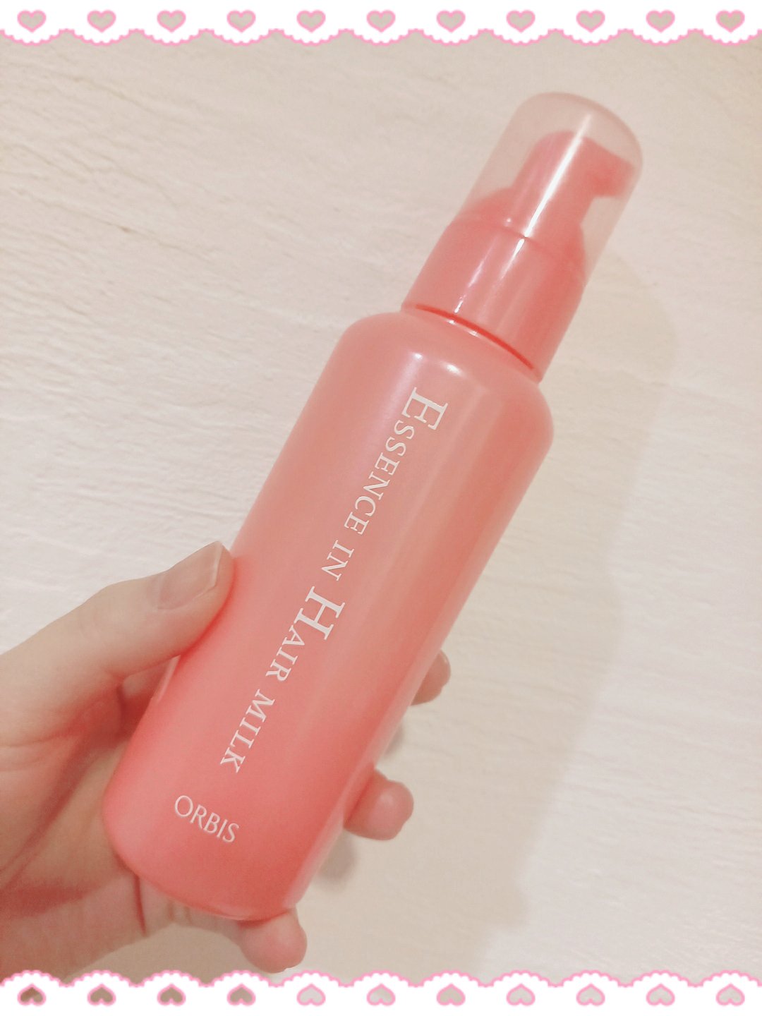 エッセンスインヘアミルク/オルビス/ヘアミルクを使ったクチコミ（1枚目）