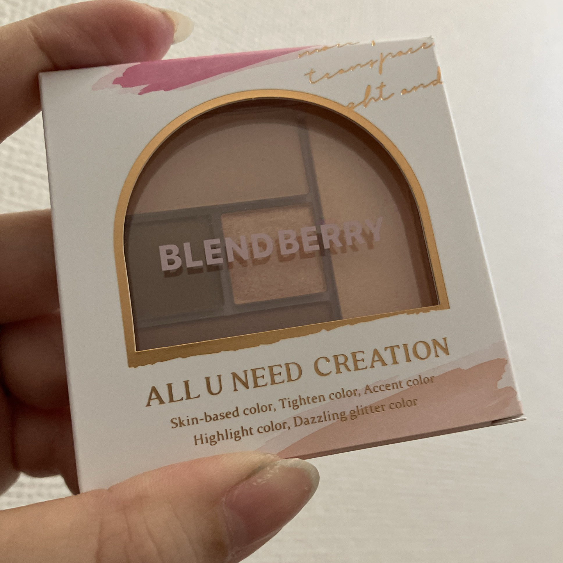 ブレンドベリー オールユーニード クリエイション/BLEND BERRY/マルチパレットを使ったクチコミ（2枚目）