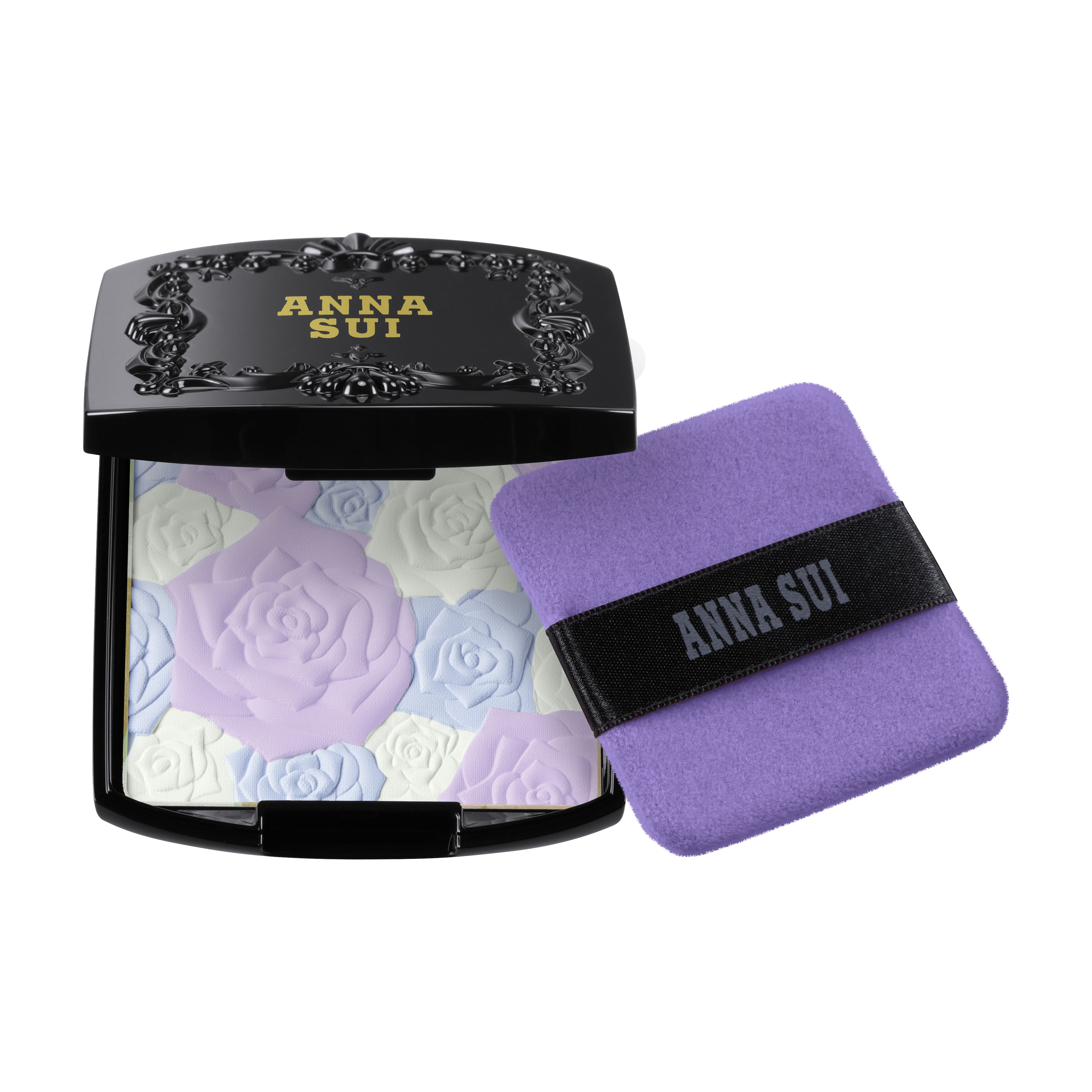 ローズ プレスト パウダー パープル系