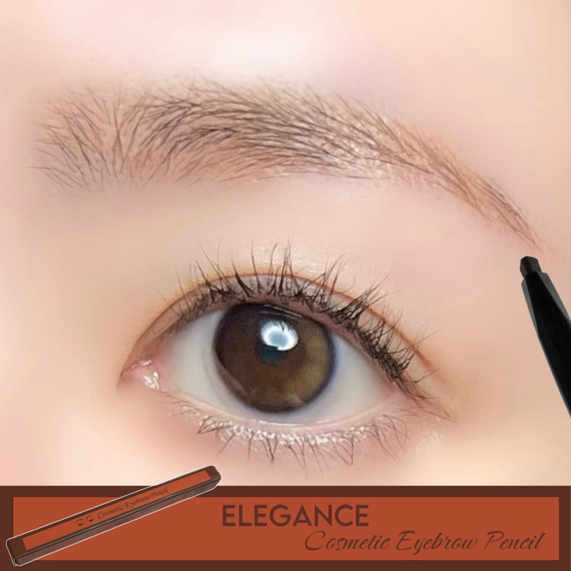 コスメティックアイブロウペンシル/エレガンス/アイブロウペンシルを使ったクチコミ（1枚目）