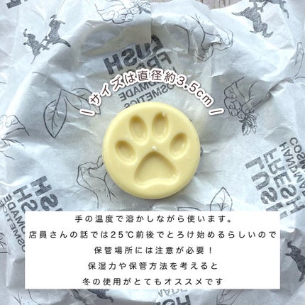 ラッシュ チャリティポット コインのクチコミ「【全額寄付】LUSHの固形ボディローションがSNSで話題に🍃👤🐾
┈┈┈┈┈┈┈┈┈┈
LU.....」(3枚目)