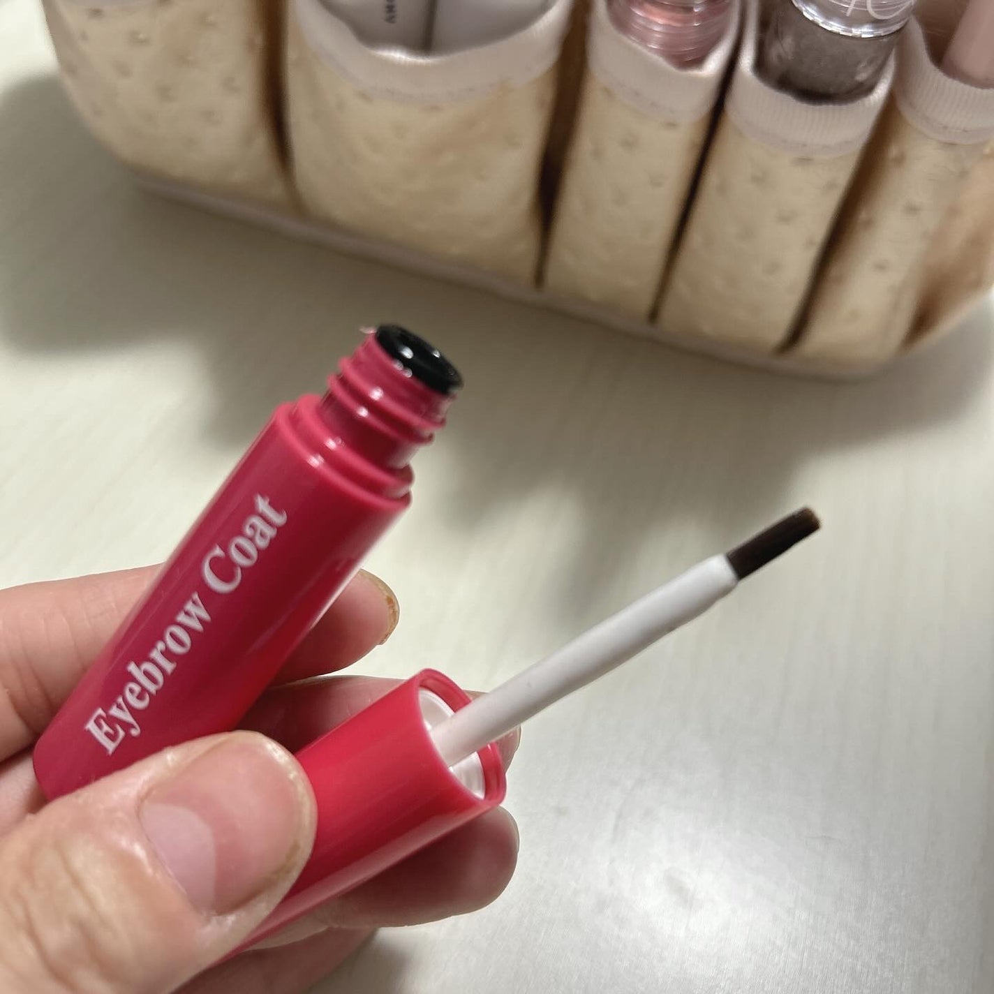 アイブロウコートDA/DAISO/アイブロウコートを使ったクチコミ(2枚目)