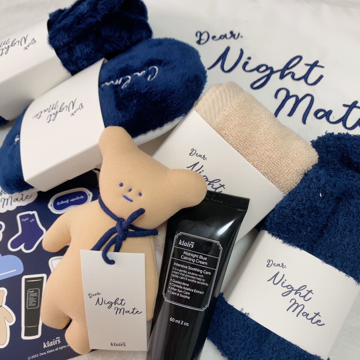 ミッドナイトブルーカーミングクリーム/Klairs/フェイスクリームを使ったクチコミ(5枚目)