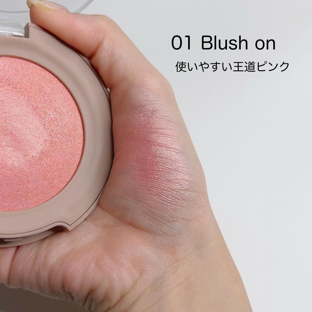 トゥルーディメンショングロウチーク/hince/パウダーチークを使ったクチコミ（3枚目）