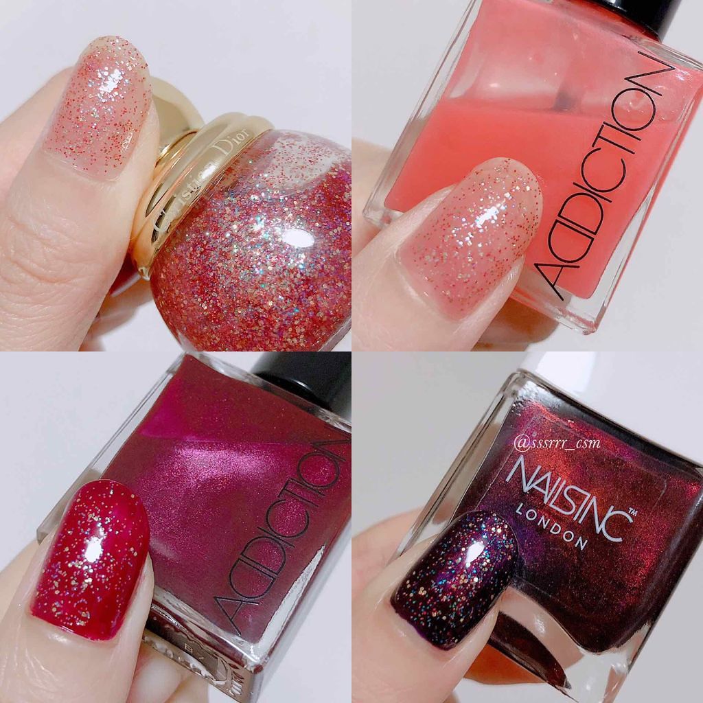 ディオリフィック グリッター トップ コート/Dior/ネイルトップコートを使ったクチコミ（3枚目）