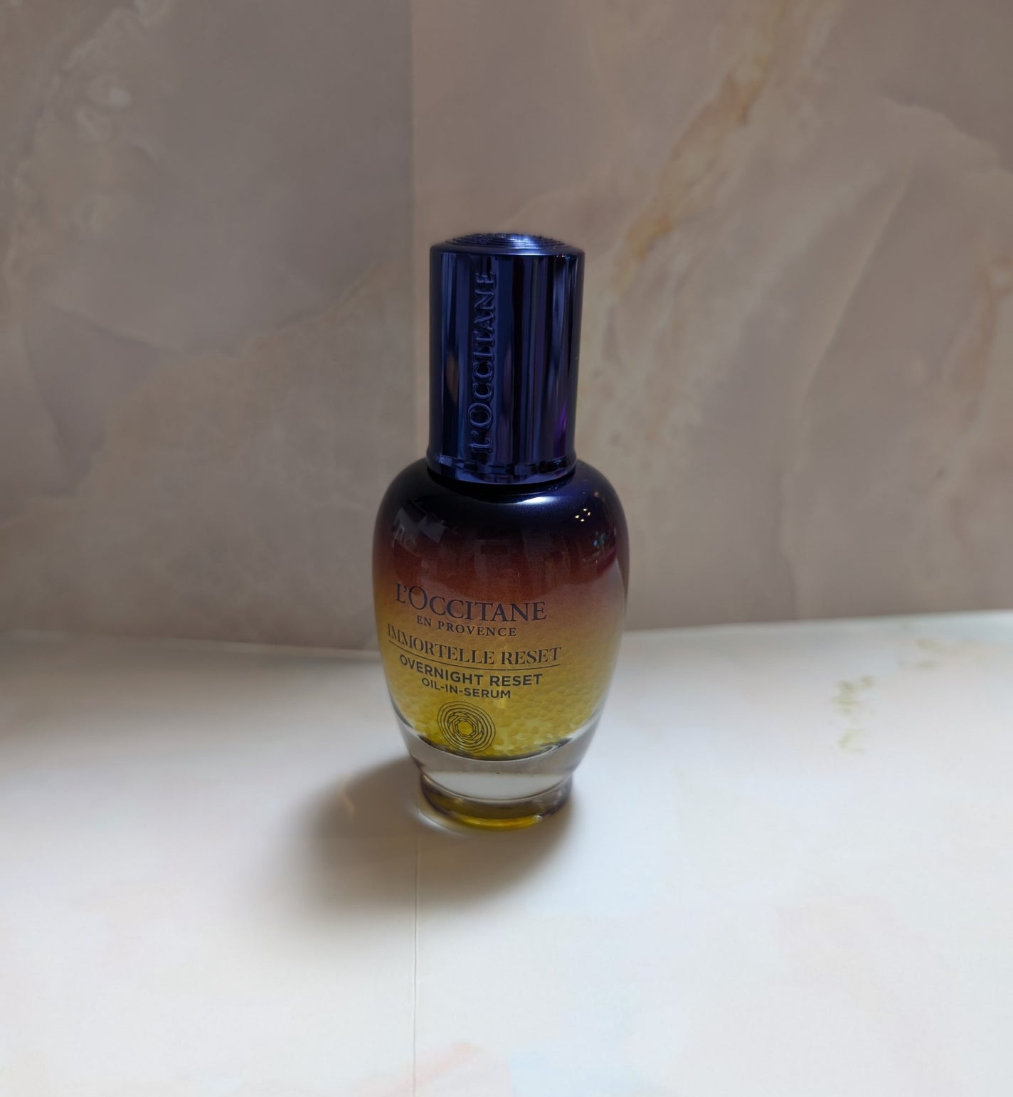 イモーテル オーバーナイトリセットセラム/L'OCCITANE/美容液を使ったクチコミ(4枚目)