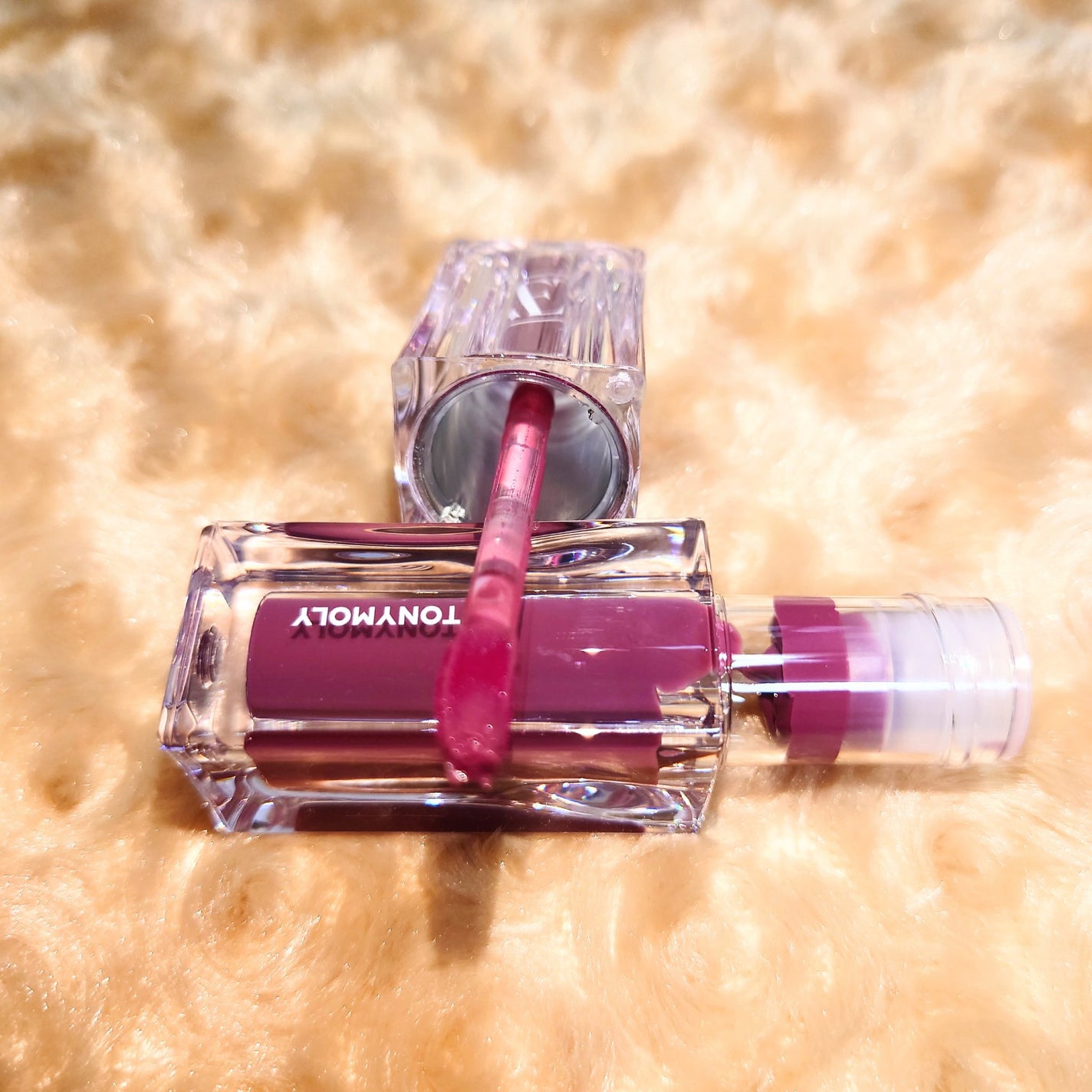 ゲットイットティント ウォーターフルバター/TONYMOLY/リップティントを使ったクチコミ(3枚目)