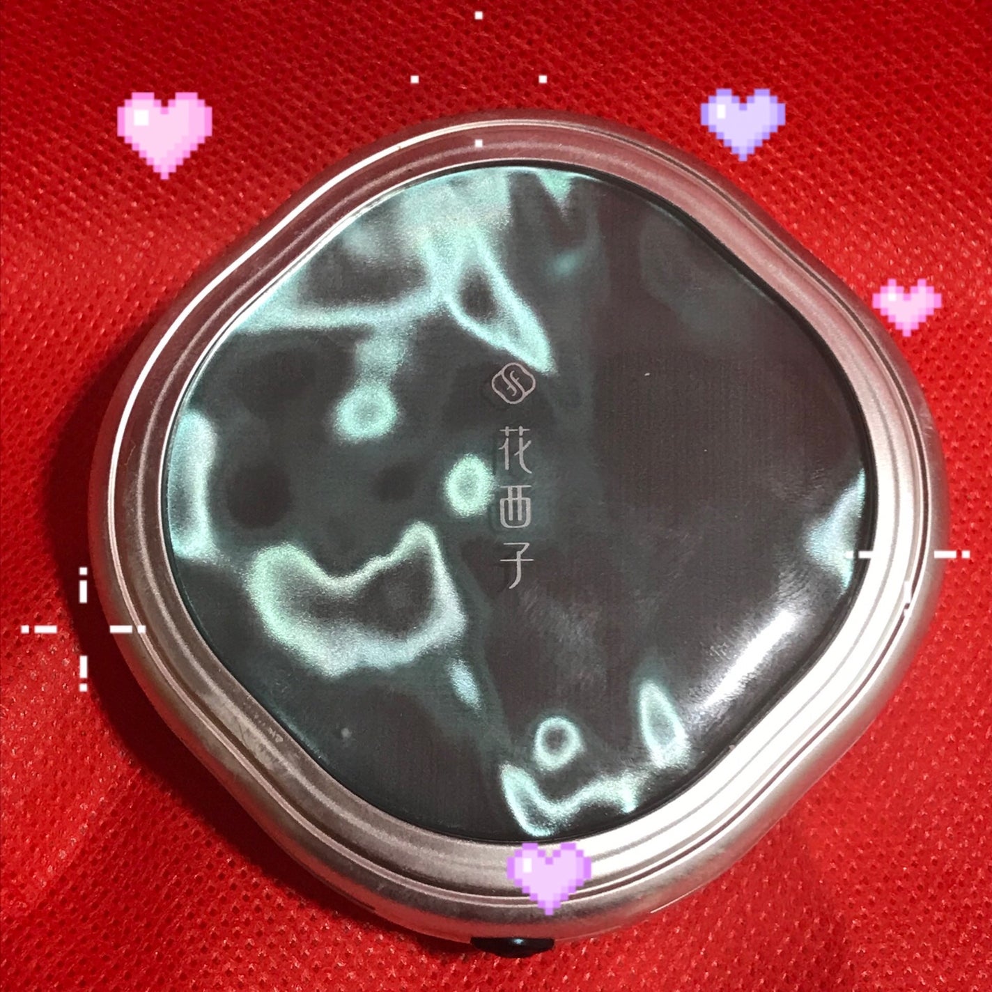 まちゃのまろ on LIPS 「😺花西子 玉女桃花プレストパウダー 西湖限定版😺ブレストタイプ..」(1枚目)