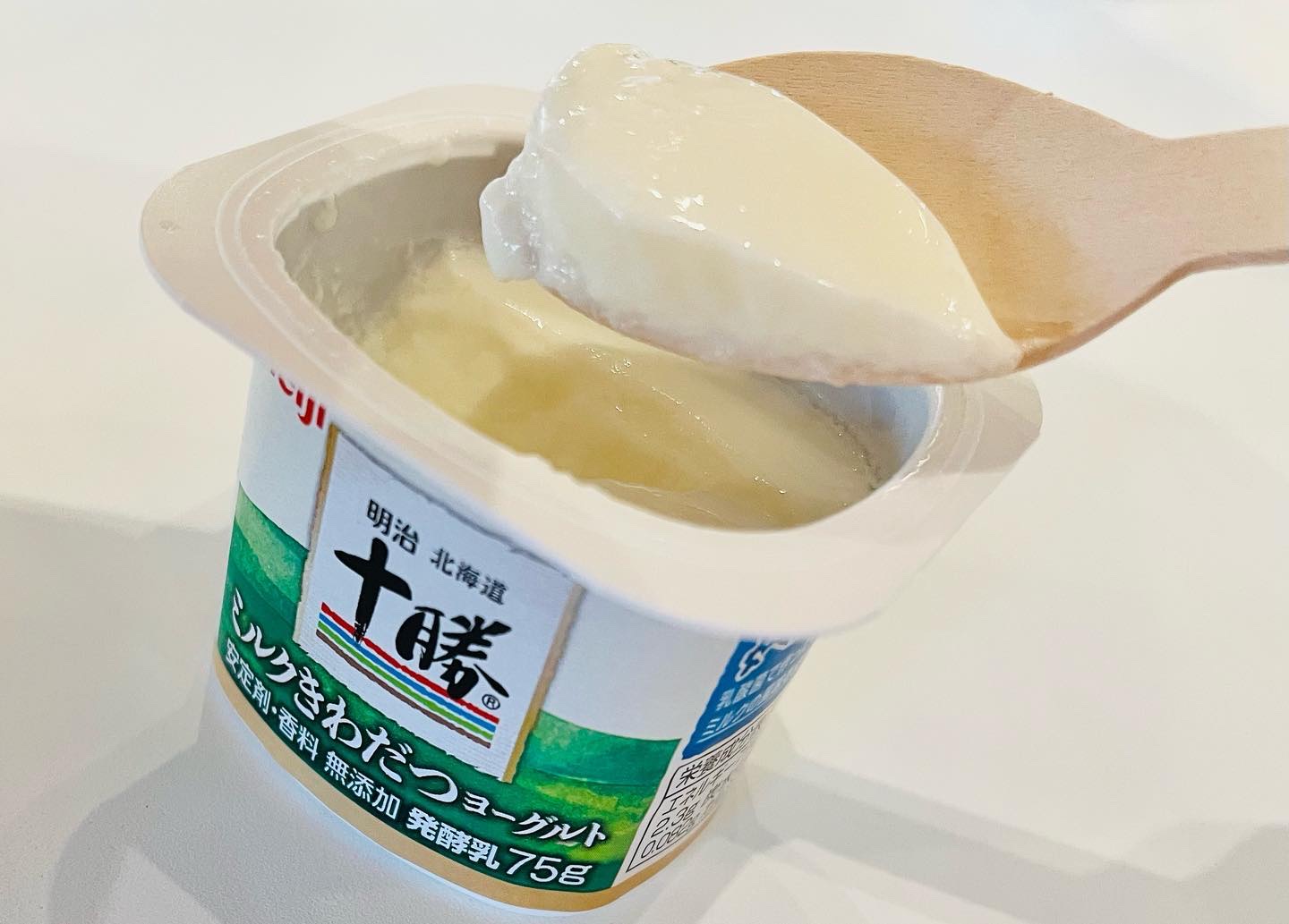 北海道十勝ミルクきわだつヨーグルト/明治/ヨーグルトを使ったクチコミ（2枚目）