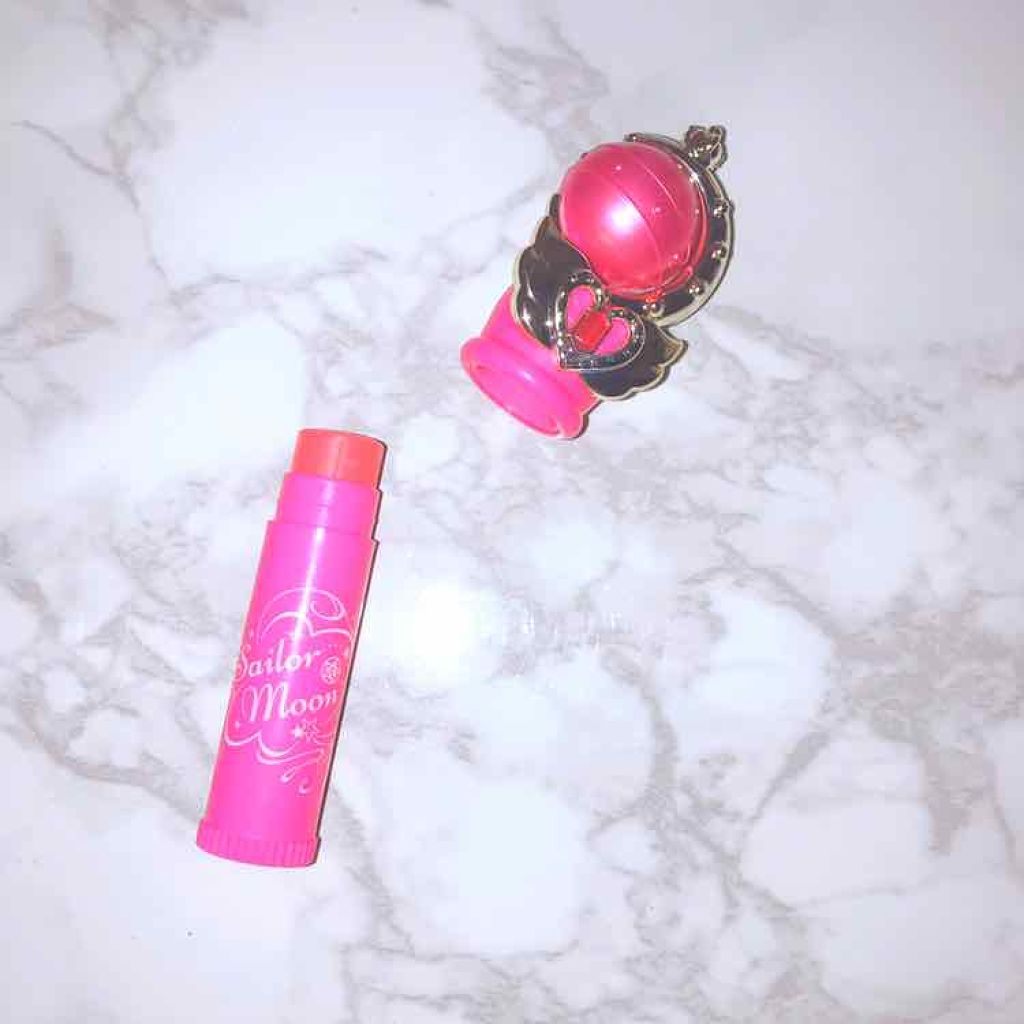 キューティムーンロッドリップクリーム チェリーレッド/ミラクルロマンス/リップクリームを使ったクチコミ（2枚目）