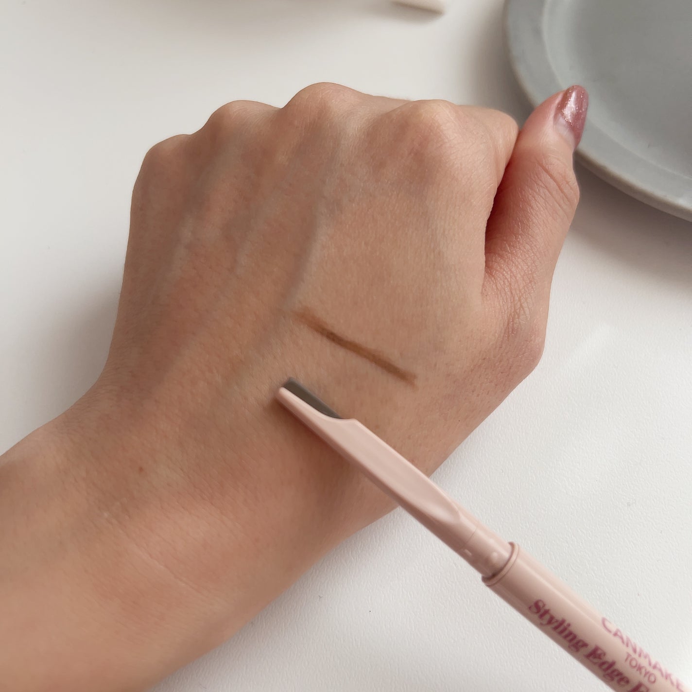 スタイリングエッジアイブロウ/キャンメイク/アイブロウペンシルを使ったクチコミ(3枚目)