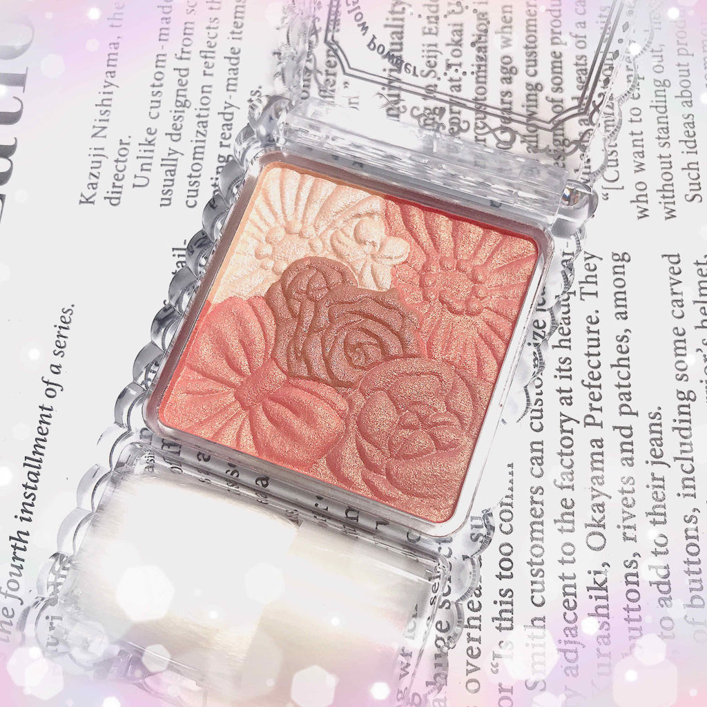 グロウフルールチークス/キャンメイク/パウダーチークを使ったクチコミ（2枚目）