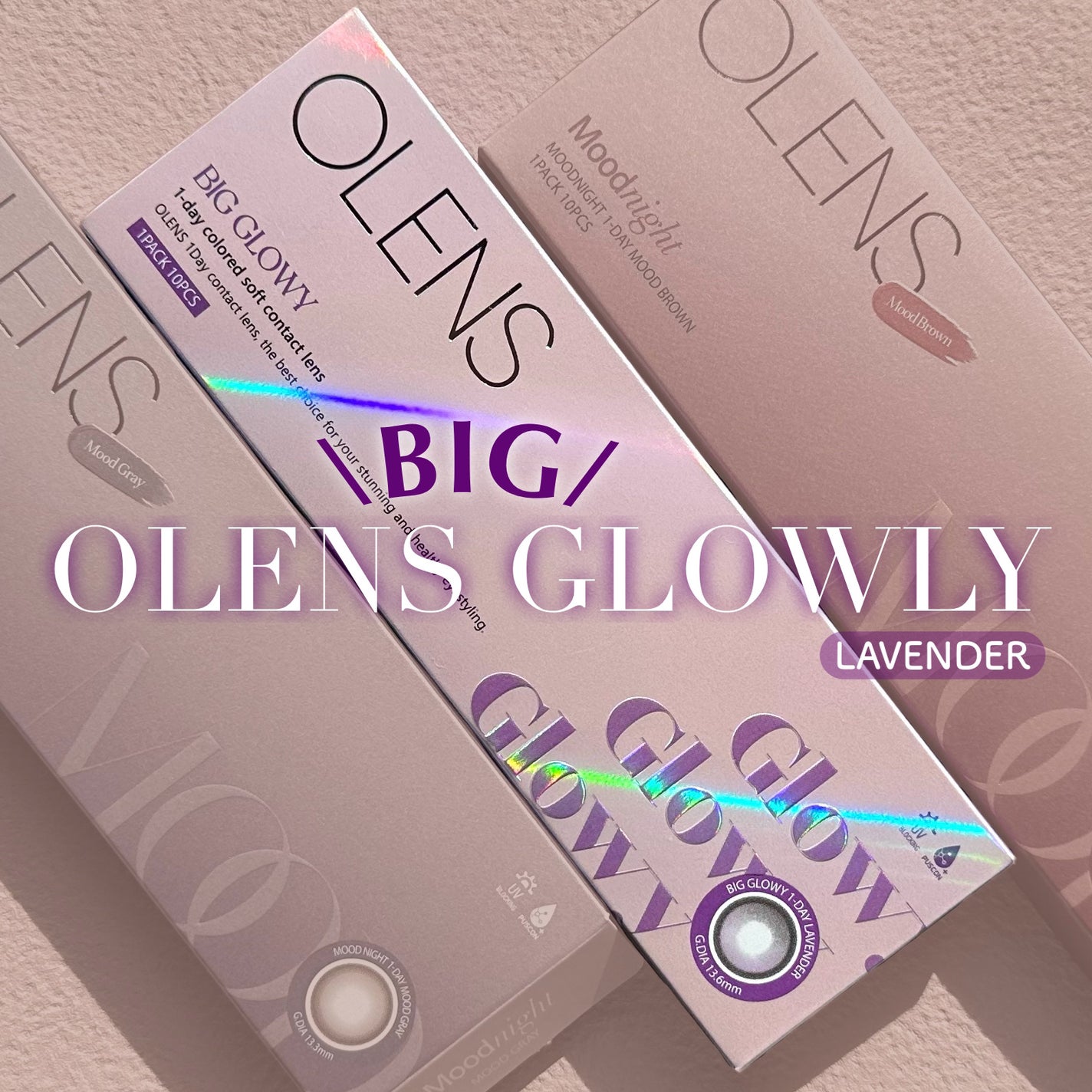 Big Glowy 1day/OLENS/ワンデー(1DAY)カラコンを使ったクチコミ(1枚目)