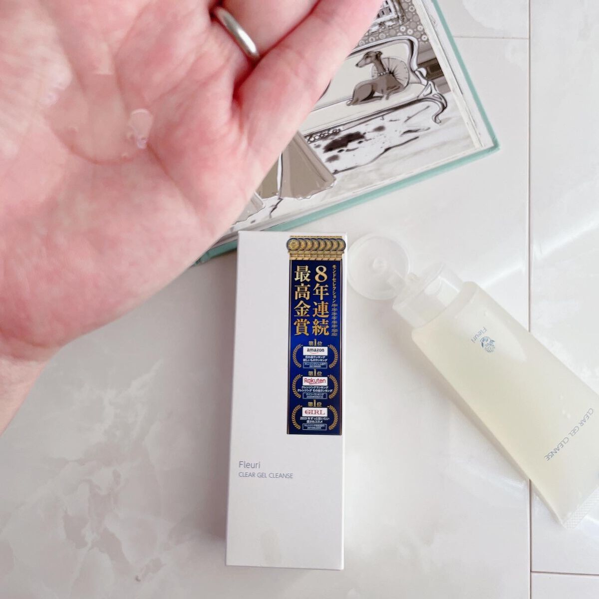 クリアゲルクレンズ/Fleuri(フルリ)/クレンジングジェルを使ったクチコミ(2枚目)
