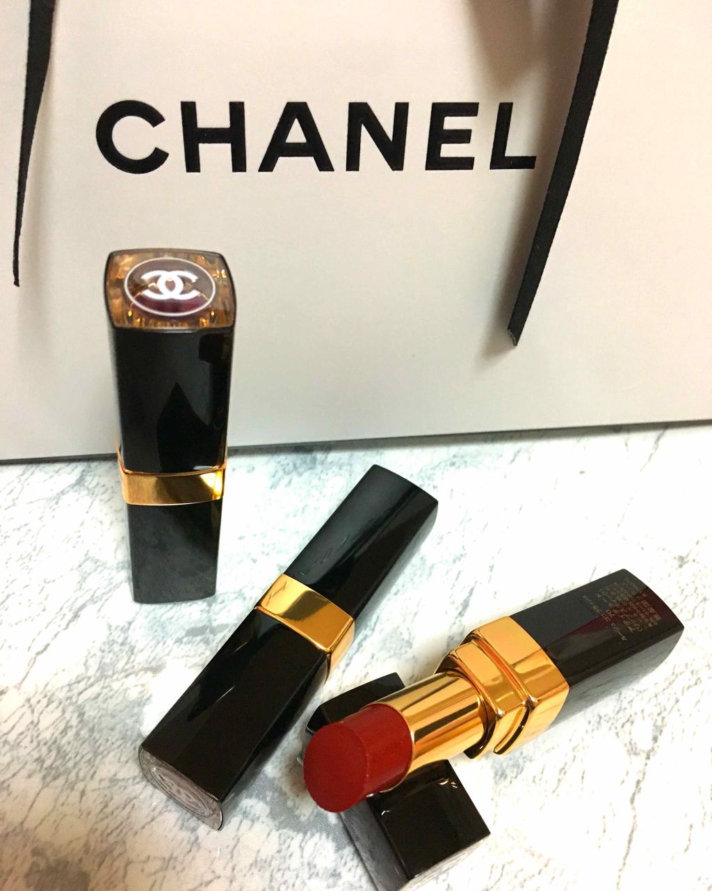 ルージュ ココ フラッシュ/CHANEL/口紅を使ったクチコミ(1枚目)