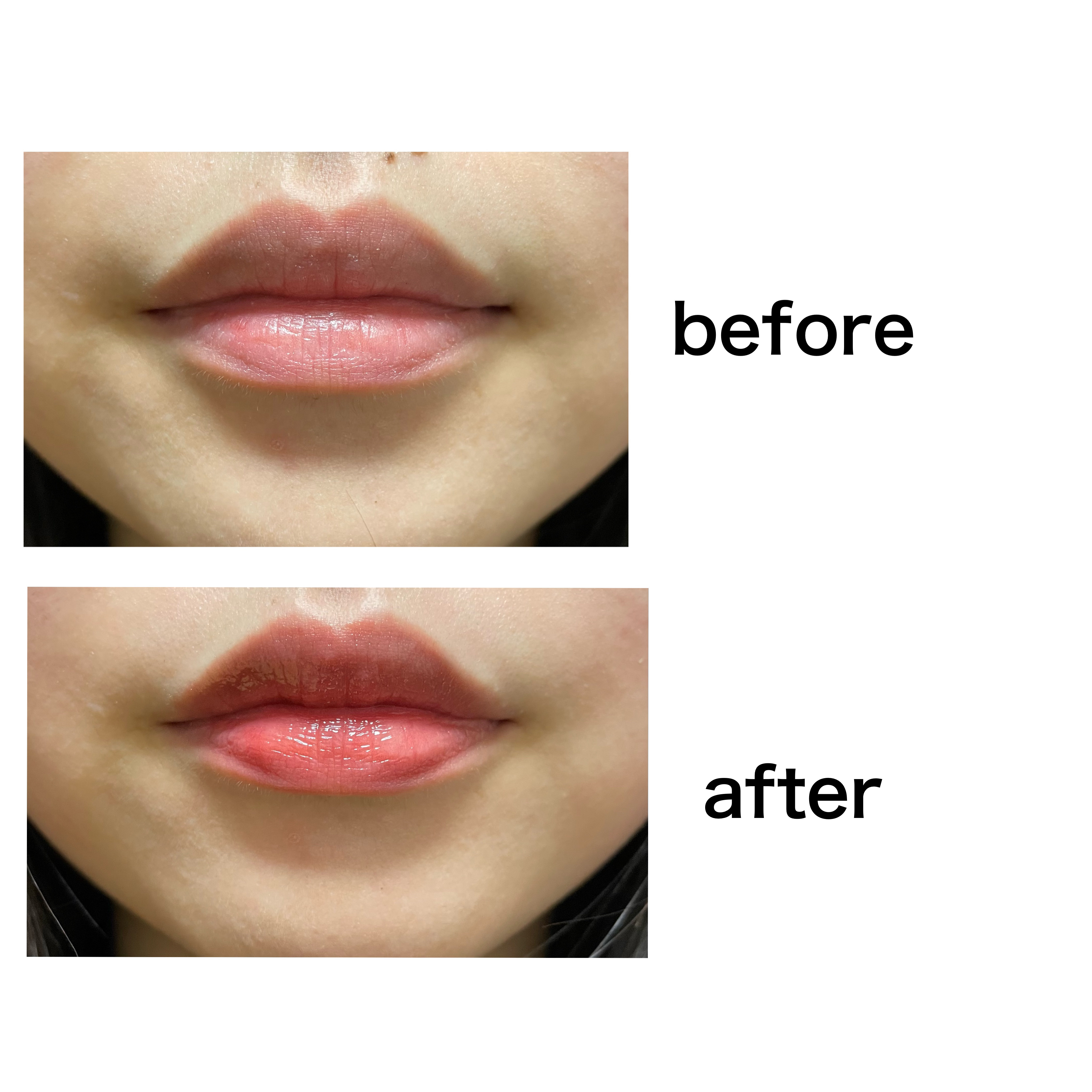 クリスタル グラム ティント 08 ジェントルシナモン(GENTLE CINNAMON)/CLIO/リップティントを使ったクチコミ（3枚目）