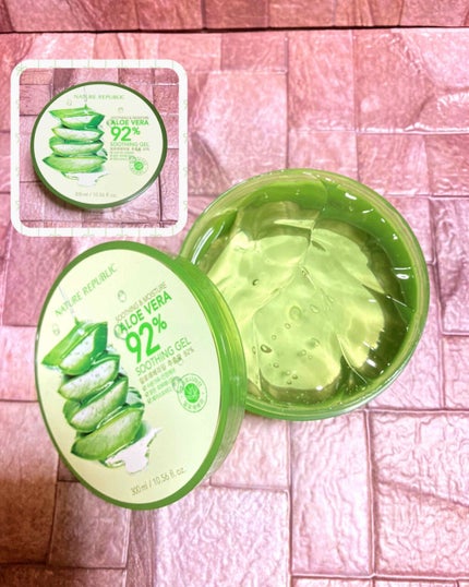 マイルド&モイスチャーアロエジェル/ネイチャーリパブリック/ボディローションを使ったクチコミ(2枚目)