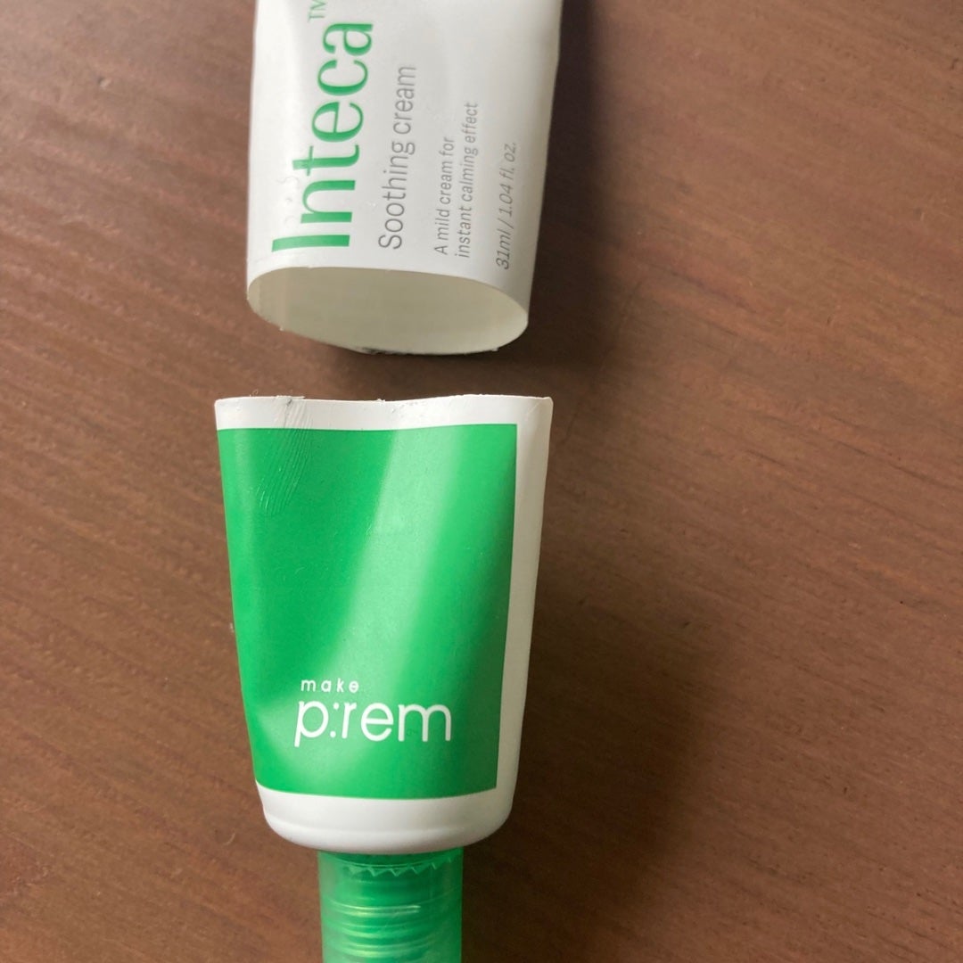 インテカ スージングクリーム/make prem/フェイスクリームを使ったクチコミ(2枚目)