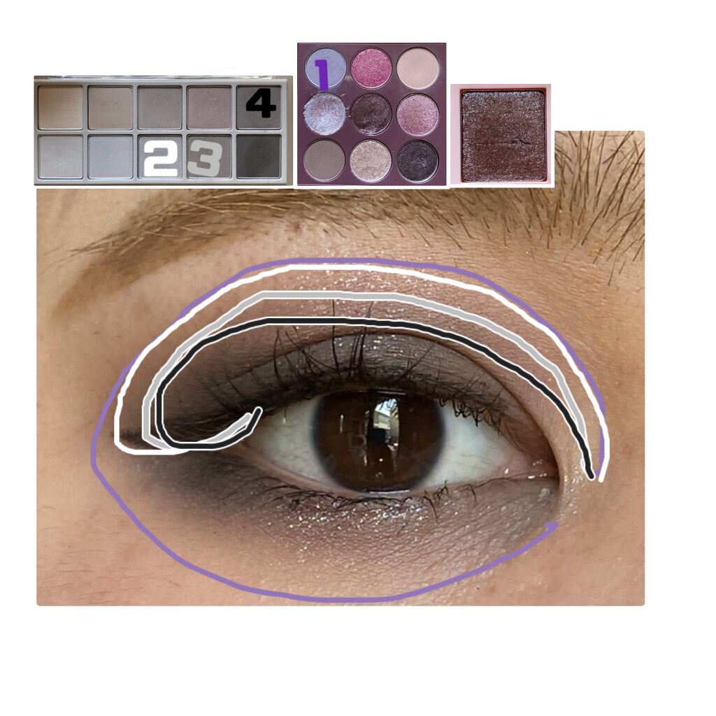 エアーフィットアーティストシャドウ/jenny house/単色アイシャドウを使ったクチコミ（2枚目）