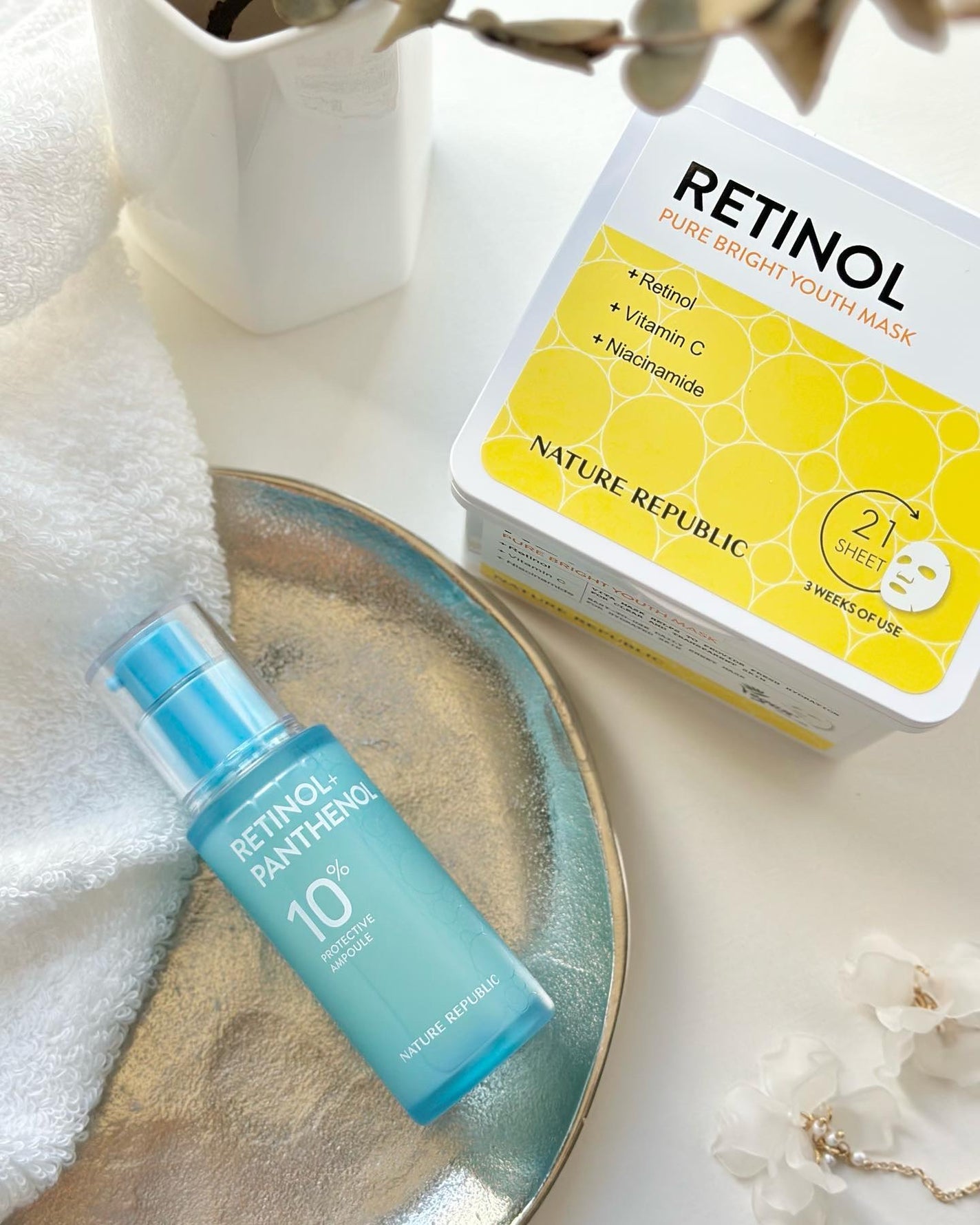 レチノールパンテノール10プロテクティブアンプル/ネイチャーリパブリック/美容液を使ったクチコミ(4枚目)