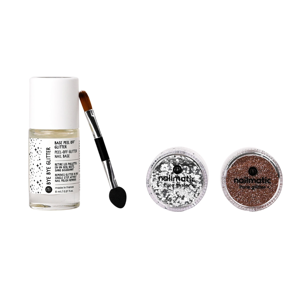 NM グリッターセット シルバーL／ゴールドS