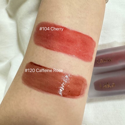 フルーティーグラムティント/Laka/リップティントを使ったクチコミ(2枚目)