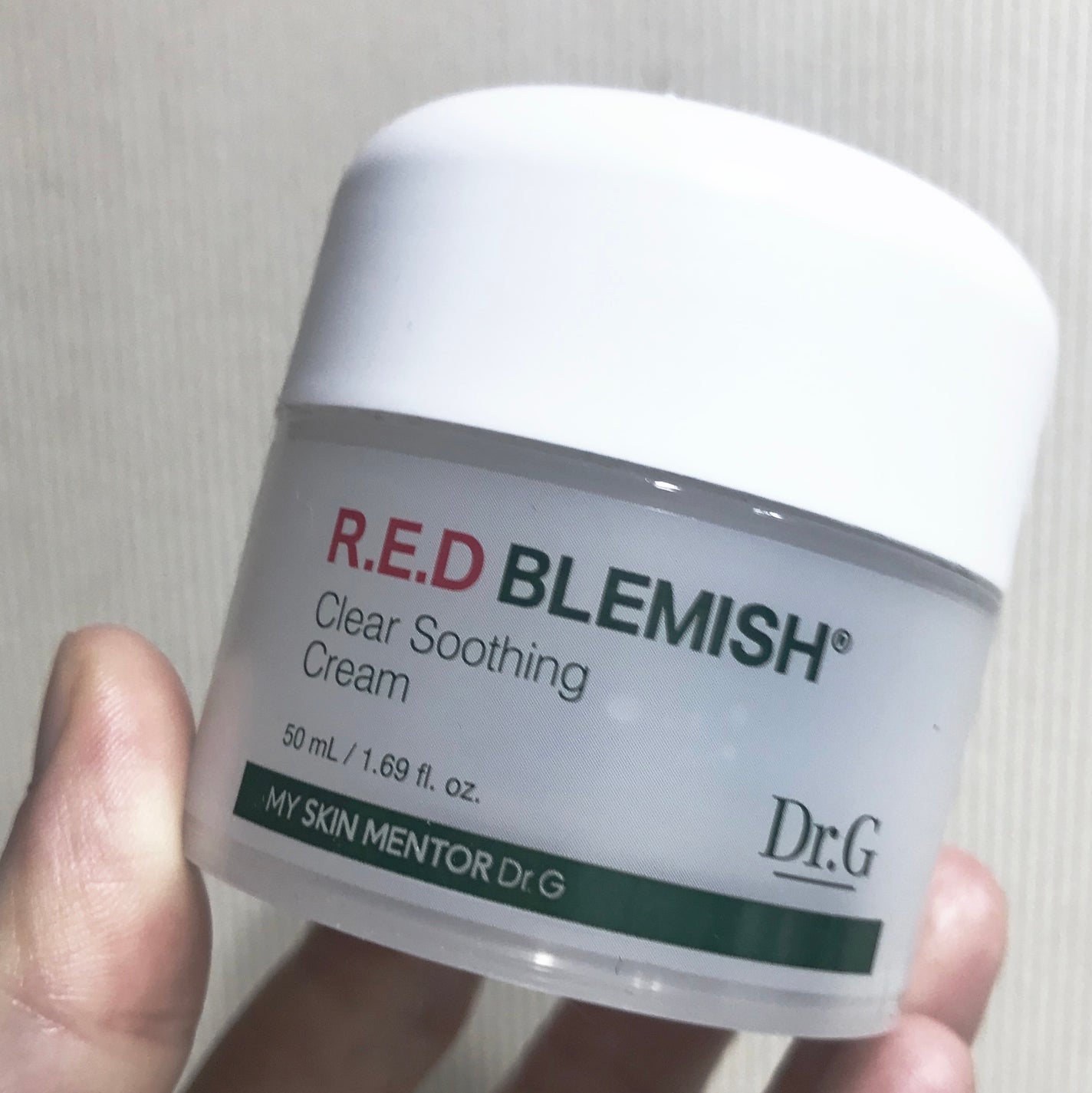 レッドブレミッシュ クリアスージングクリーム/Dr.G/フェイスクリームを使ったクチコミ(1枚目)