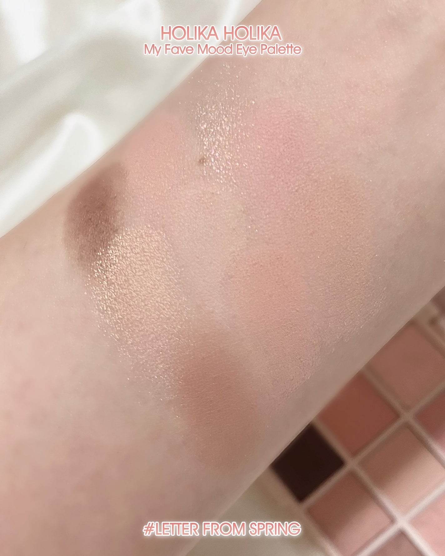 マイフェイブムードアイパレット 9カラー/HOLIKA HOLIKA/アイシャドウパレットを使ったクチコミ(4枚目)