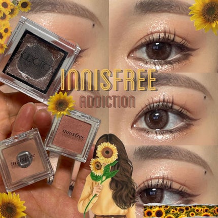 マイアイシャドウ シマー N/innisfree/単色アイシャドウを使ったクチコミ(1枚目)