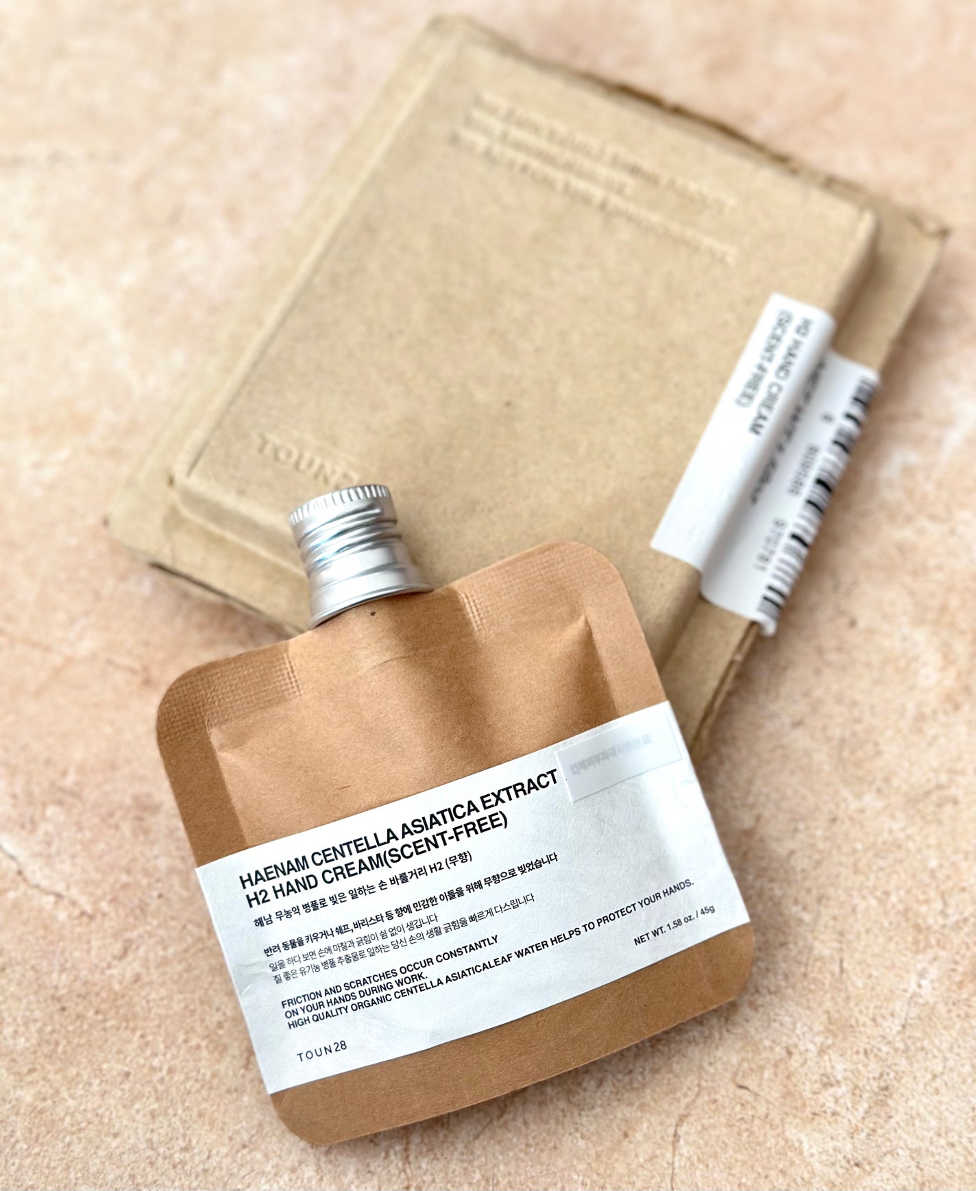 ORGANIC 69% H1 HAND CREAM/TOUN28/ハンドクリームを使ったクチコミ(5枚目)