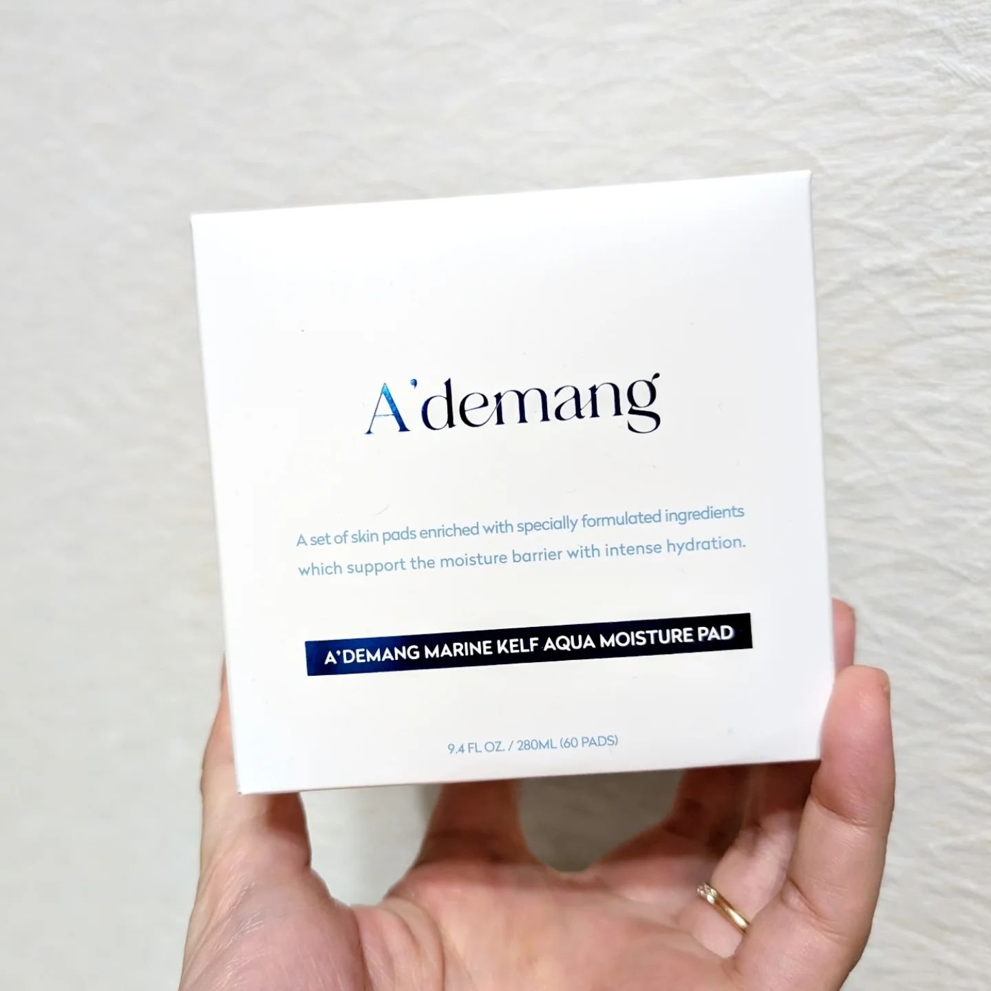 マリンケルプアクアモイスチャートナーパッド60枚/A'demang/トナーパッドを使ったクチコミ（2枚目）