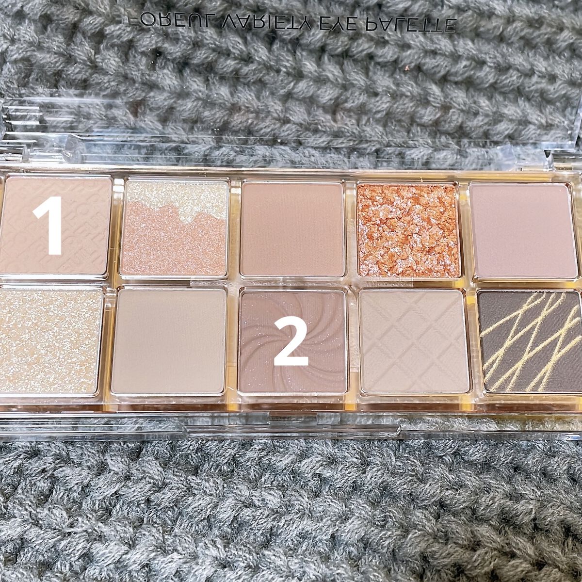 Stonism Shadow Palette/4OIN /アイシャドウパレットを使ったクチコミ（3枚目）