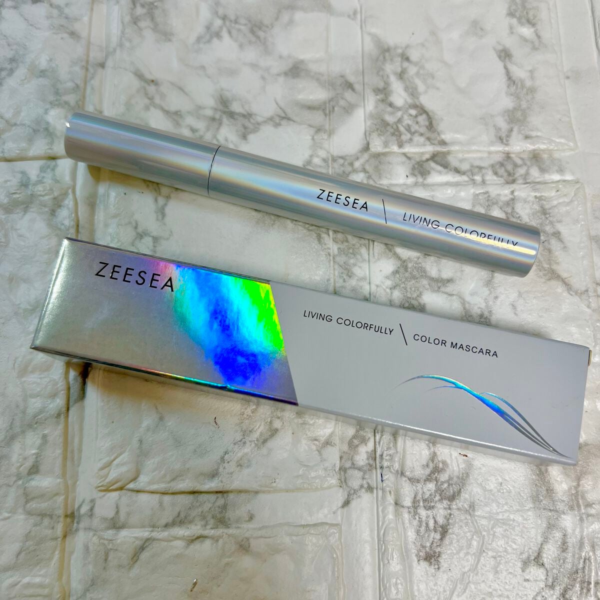 ダイヤモンドシリーズ カラーマスカラ/ZEESEA/マスカラを使ったクチコミ(6枚目)