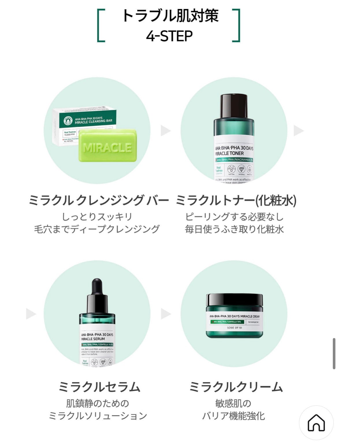 AHA·BHA·PHA 30デイズミラクルクリーム/SOME BY MI/フェイスクリームを使ったクチコミ(8枚目)