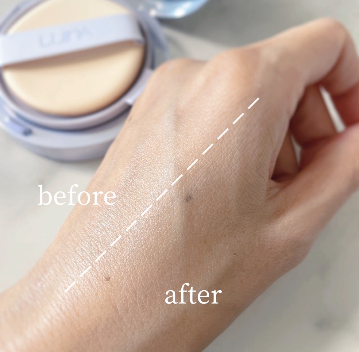 ハイパーメッシュファンデーション/LUNA/クッションファンデーションを使ったクチコミ(7枚目)