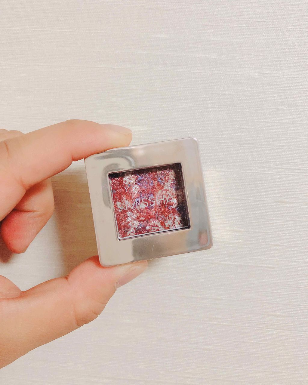 グリッタープリズム シャドウ/MISSHA/グリッターを使ったクチコミ(1枚目)